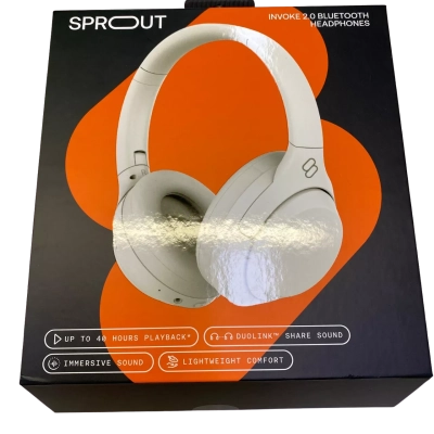 Sprout Invoke 2.0 Bluetooth Headphones 