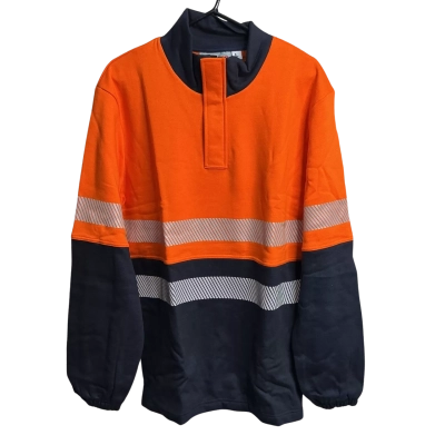 Tuffa Mens  Size L High Vis Jacket Blue / Orange 