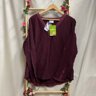 Womens Kathmandu Marla Long Sleeve Shirt Size 18 BNWT
