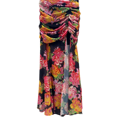 RUNAWAY Womens  Size 10 Floral Skirt 