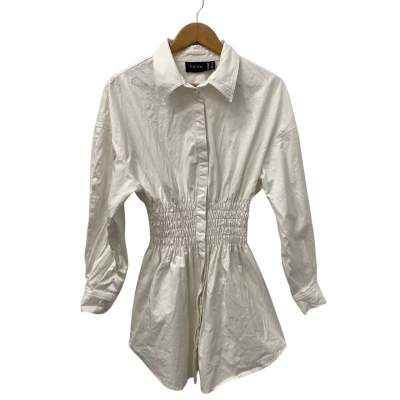 Mossman Womens  Size 14 Mini Dress White 