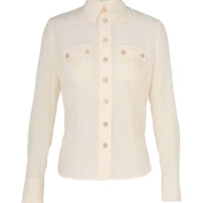 Zimmermann Womens  Size 0 Cream Shirt