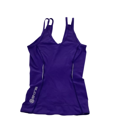 BNWT Skins A200 Compression Singlet Womens  Size XS Purple / Silver  HTH1