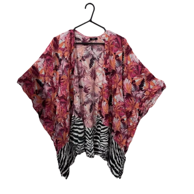 Mimco Floral Light Weight Open Jacket One Size
