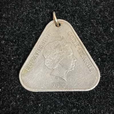 2010 Cook Island $2 Coin Pendant