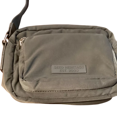 Seed Heritage cross body bag Olive 