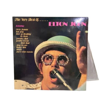 The Very Best of Elton John Vinyl Record 
