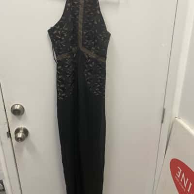 Bariano Womens  Size XXS Cocktail Dress Black  