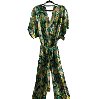 Summer / Spring Katies Womens  Size 10 Short Sleeve Playsuit Floral / Green  RRP $99.99