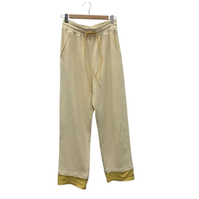  Womens Concord event Size S Casual Pants Yellow 