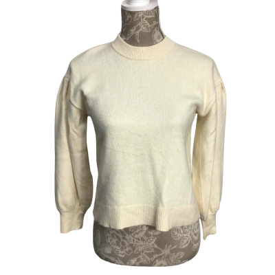 Witchery Womens  Size XXS Wool/Cashmere Blend Crew Neck Jumper 