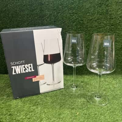Schott Zeiesel Passionata Red Wine Crystal Glass x 2 (New in Box)