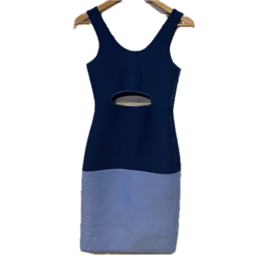 BY JOHNNY. Womens  Size 10 Sleeveless Dress  Blue / Multicoloured 