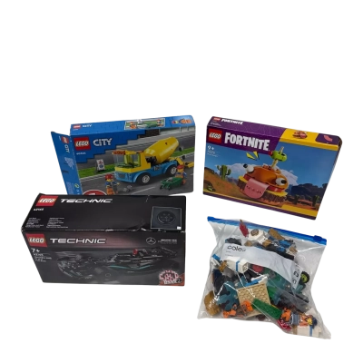 Lego x4 unchecked semi constructed sets