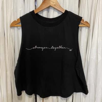 Lorna Jane Size L Cropped Tank Top