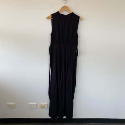 Dotti Black Sleeveless Jumpsuit  Size 10 