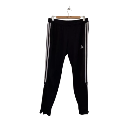 Adidas Womens  Size 12 / 16 Track Pants Black  / White 