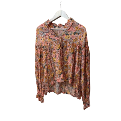 Sass Womens  Size 8 Blouse Floral 