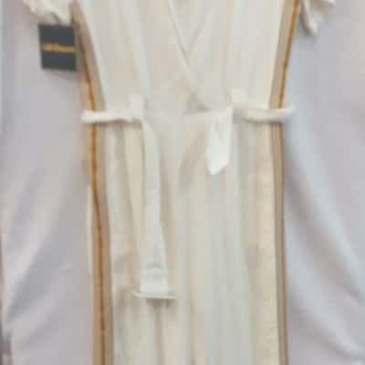Lorna Jane Womens  Size S Short Sleeve Jumpsuit Gold / White 