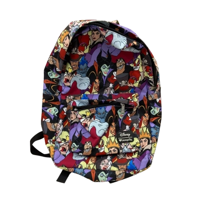 Loungefly Disney Villains Print Backpack