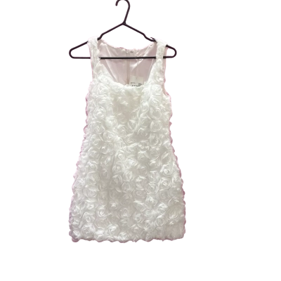 CHANCERY Womens  Size 10 Mini Dress White 
