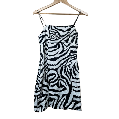 Brand New - Zara Zebra Print Dress - Size XS