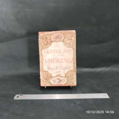 The Gentle Art of Smoking Alfred H Dunhill Book Vintage 1969 edition as is 