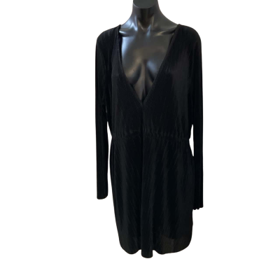 Boohoo Womens  Size 24 Casual Dress Black  