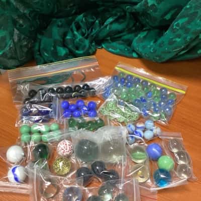 Assorted Glass Marbles
