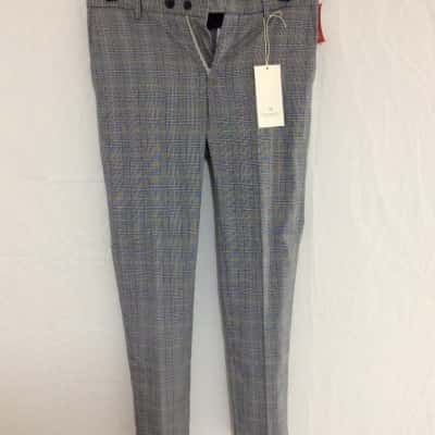 Scotch & Soda Mens Dress Pants Grey 