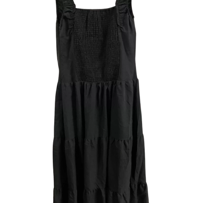 Ally Fashion Womens  Size M Black Maxi Dress  