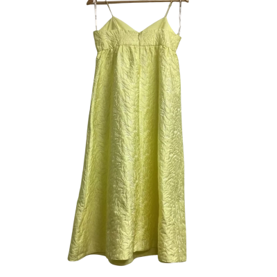 Sheike vintage  Women’s dress Size 8 Formal Dress Yellow 