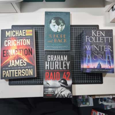 Adult Fiction Books Bundle 4pcs 