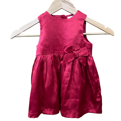 Sprout Kids Red Bow-Detail Dress Size 1