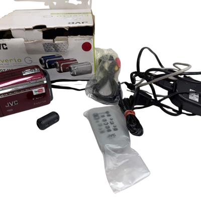 JVC - Everio G Series Hard Disk Camcorder - GZ-M630 - Original Box & Accessories. 