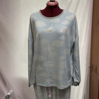 Peter Alexander Womens  Size M Pyjamas Blue / Grey / Pattern / White 