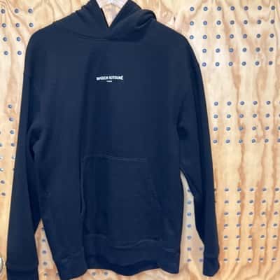  Maison Kitsune Mens  Size XL Black hoodie