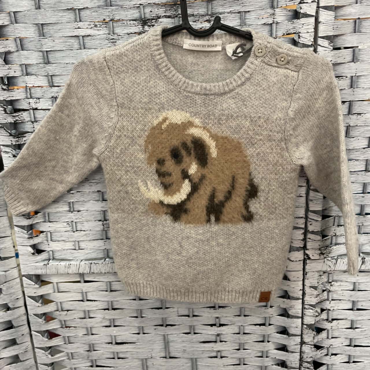 Country Road Kids knit jumper grey size0 612 months(s)