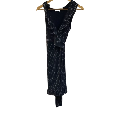 Gerard Darel Womens  Size 42 Black  / Polka Dot Dress