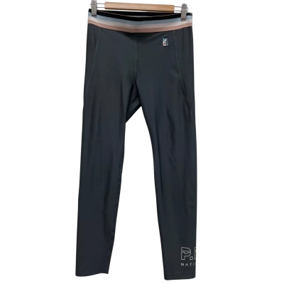 P.E Nation Womens Pink/White/Blue Pants Size L 
