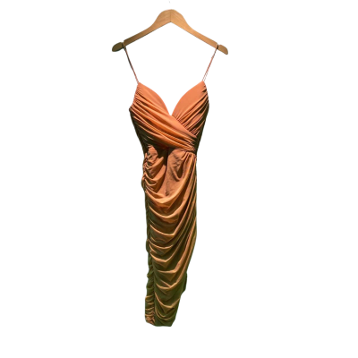 Nookie Womens  Size S Cocktail Dress / Shoestring Strap Dress Brown 