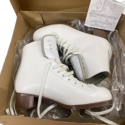 Glacier Figure Skates White Size 8