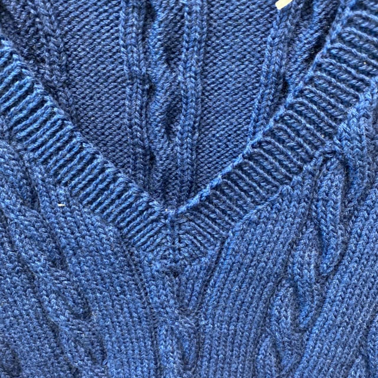 Other Mens Size S/M Sweater Vest Navy Blue (s)