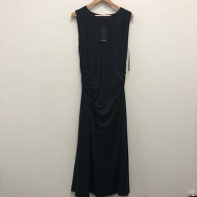 Portmans Womens  Size 14 Maxi Dress Black  BNWT$149