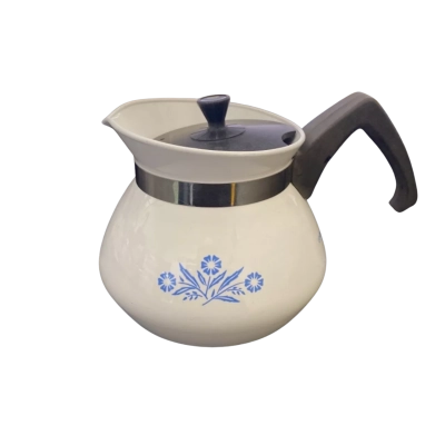 Vintage Corning Ware 6 Cup Tea Pot 