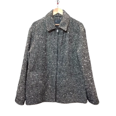 Asos Design Women's Size M Black and White Coat 