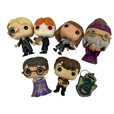 6 x Harry Potter Pop Vinyls, in carry bag, 