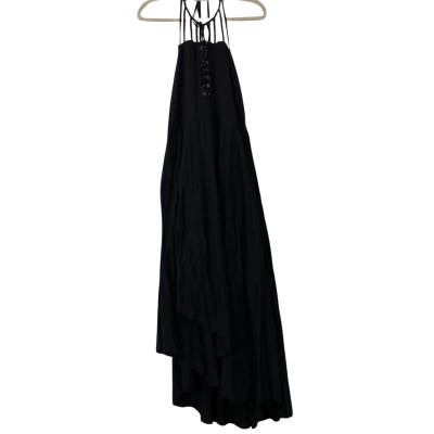 BNWT City Chic Womens Maxi Plait Detail Size S Black  rrp$119.95