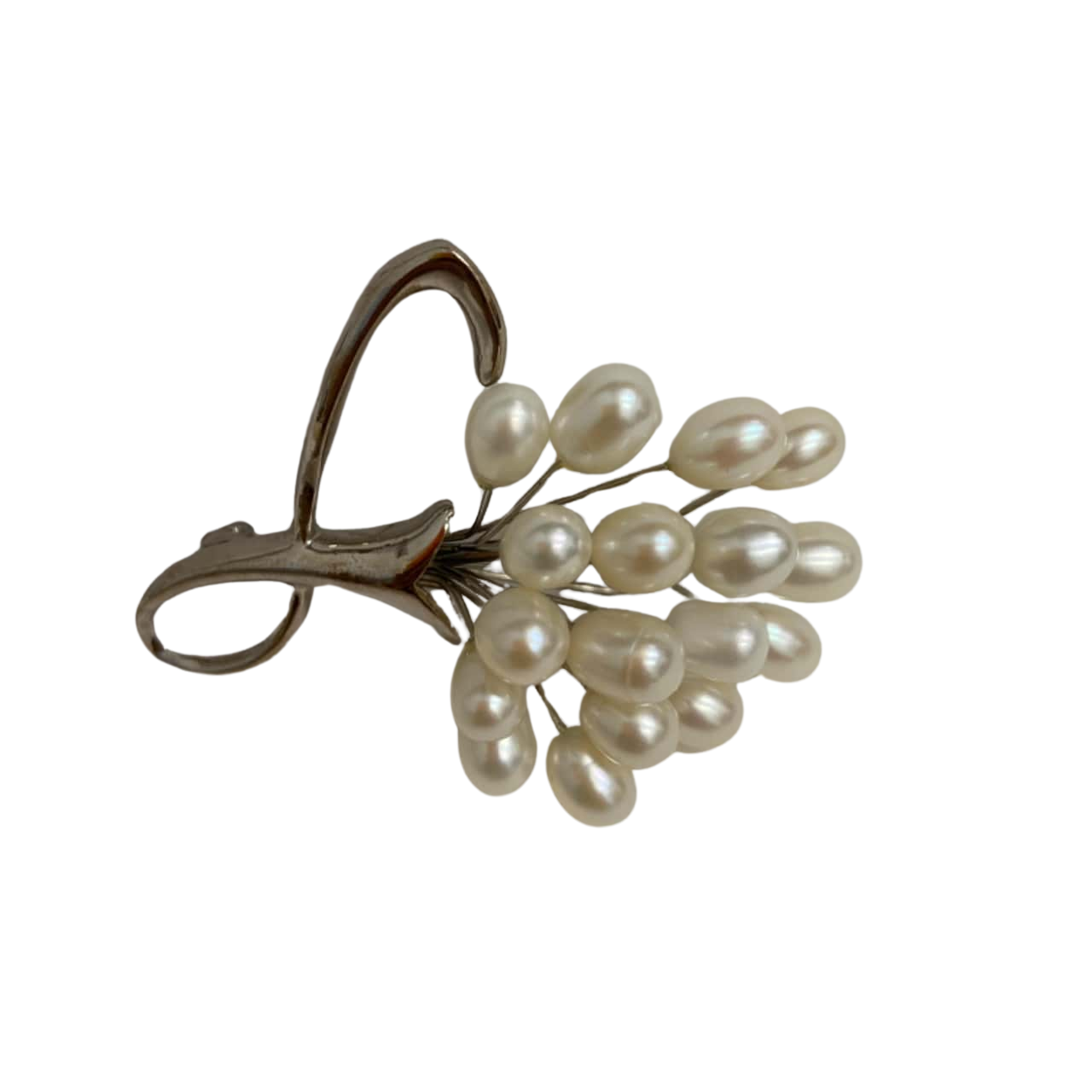 Luxury Seashell Natural Freshwater Pearl Brooch