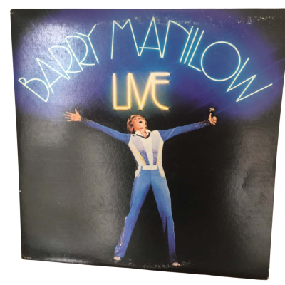 12” Barry Manilow Live Double Album 